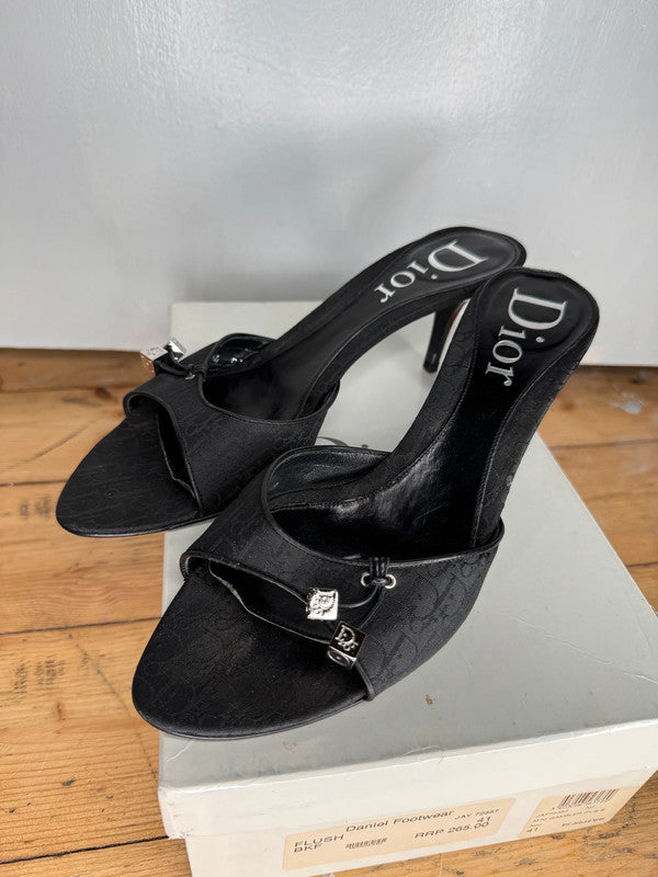 Dior Gambler Dice Kitten Heels - 41