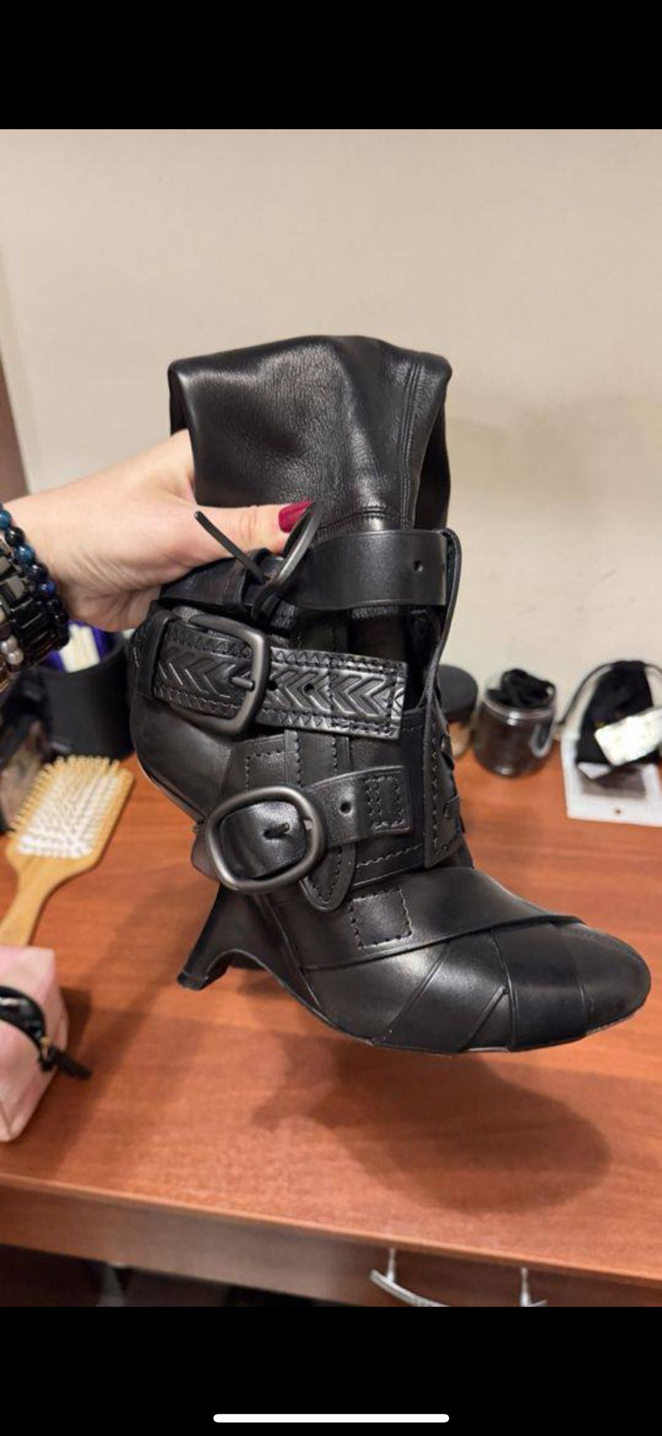Tom Ford 2016 Gladiator Bondage Buckle Boots - 38