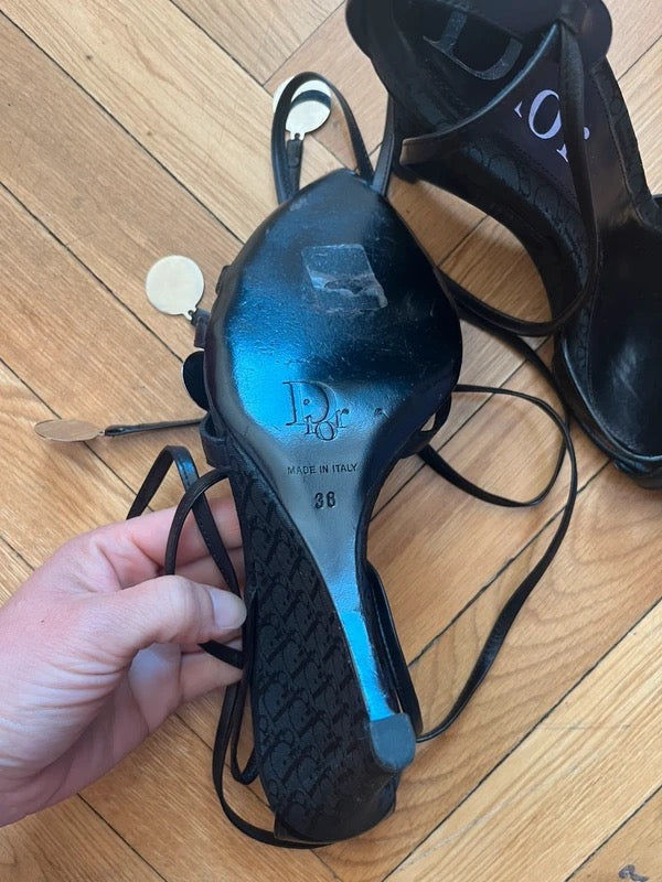 Dior Coin Wedge - 38