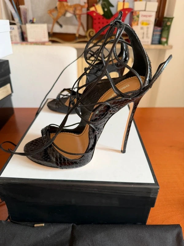 Dsquared2 Riri Lace Up Heels - 38/38.5