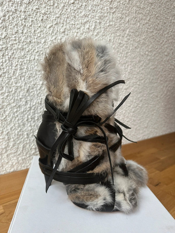 Isabel Marant Pietra Fur Boots Brand New - 39