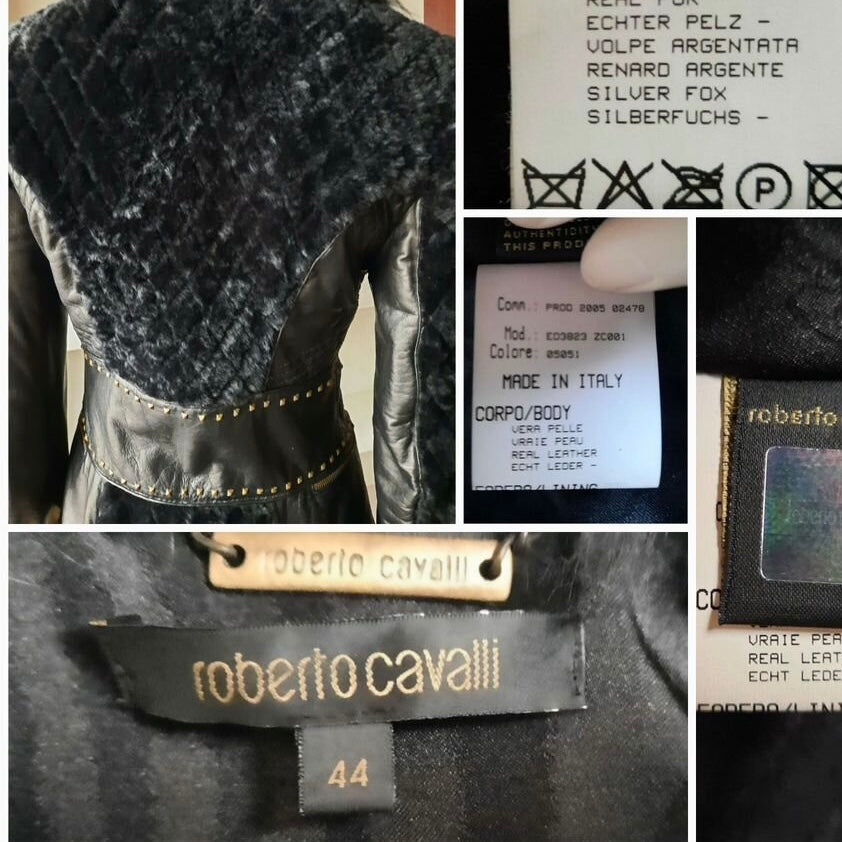Roberto Cavalli Fur Jacket - S/M