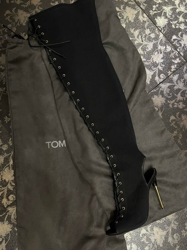 Tom Ford Lace Up Boots - 38