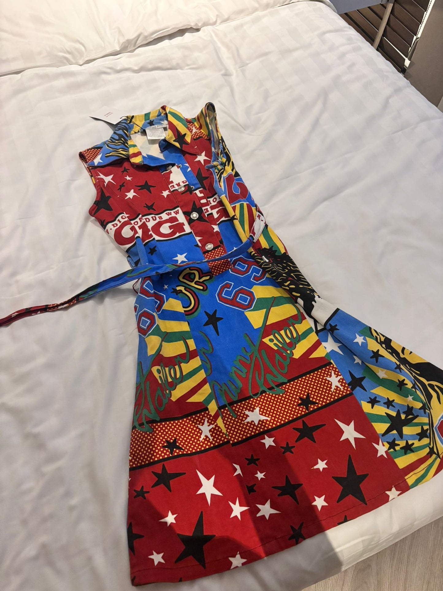 Dior Rasta Mania Denim Dress