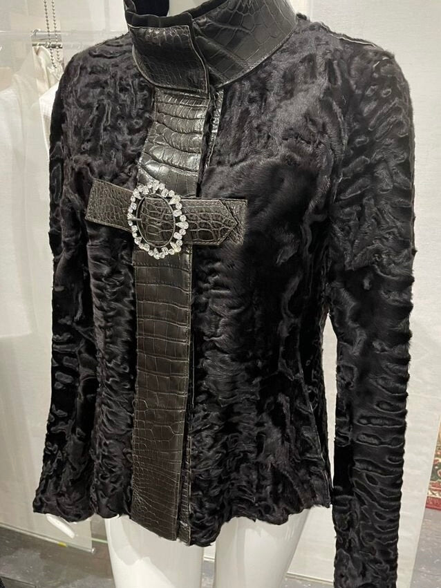 Dolce & Gabbana F/W 2005 Croc Jacket - S