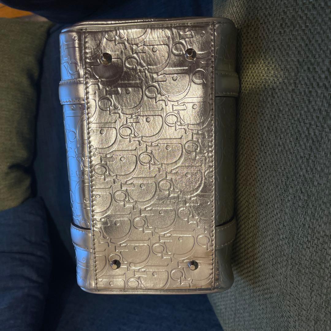 Dior Boston Bag Silver