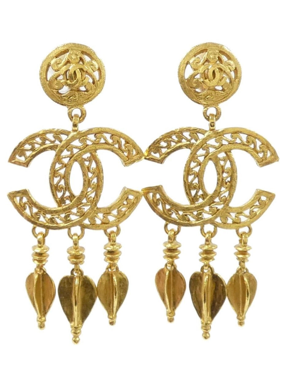 Chanel Vintage Dangle Earrings