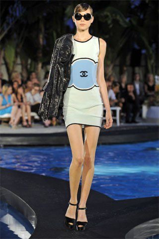 Chanel 2009 Cashmere Mini Dress - S + M