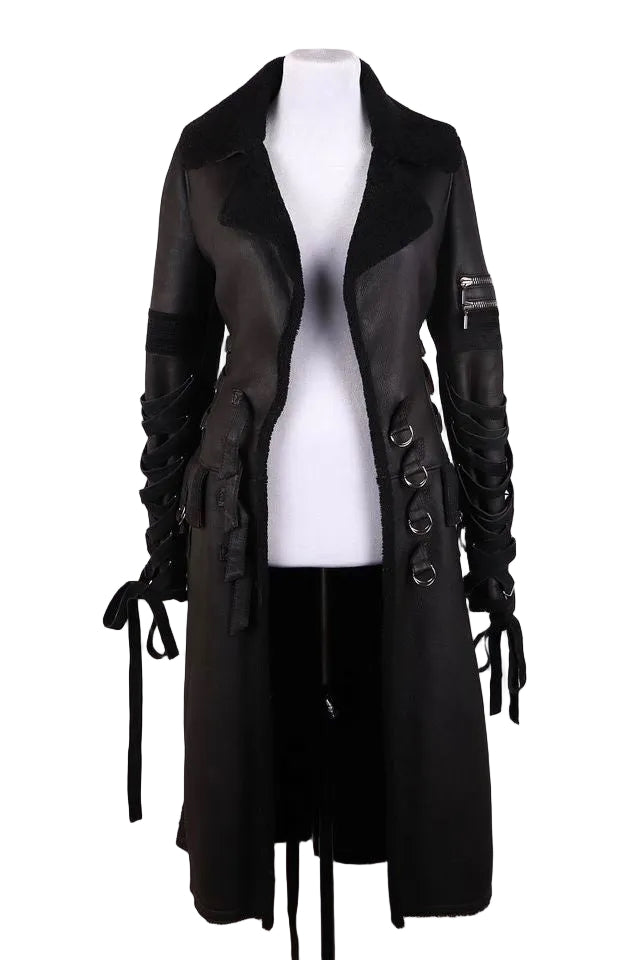 Versace F/W 2003 Bondage Coat - S
