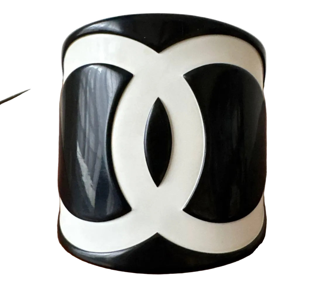 Chanel CC Logo Cuff Bracelet