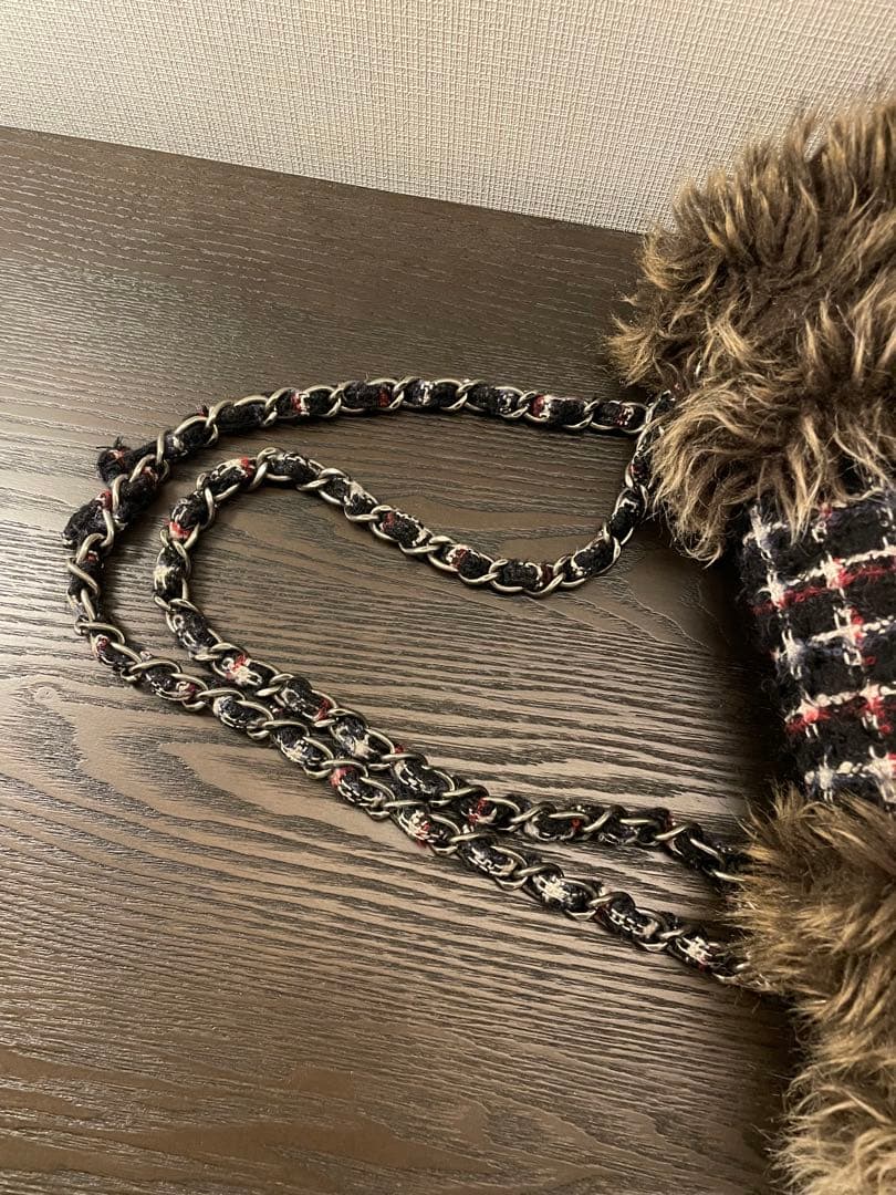 Chanel Fantasy Fur & Tweed Bag