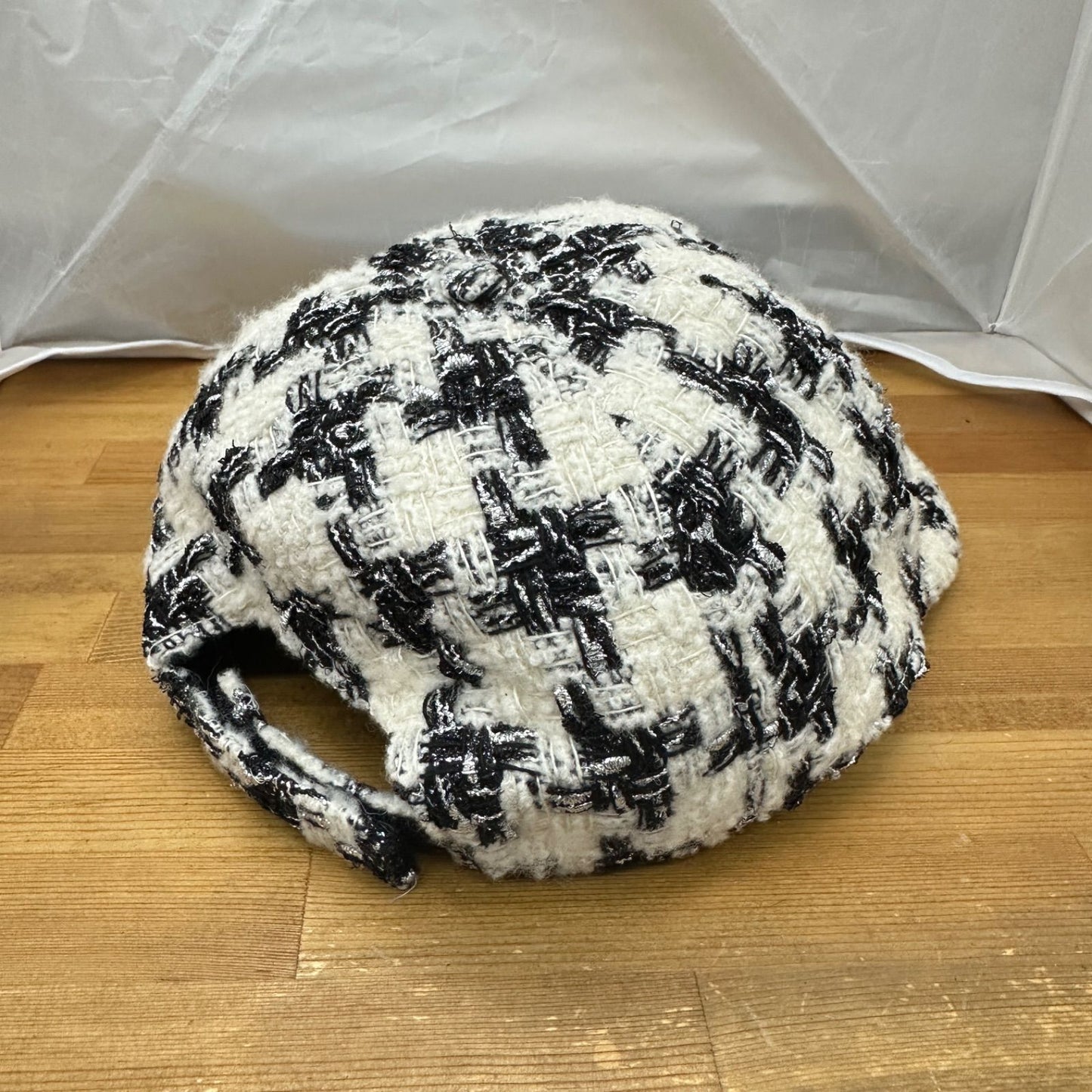 Chanel Tweed Cap