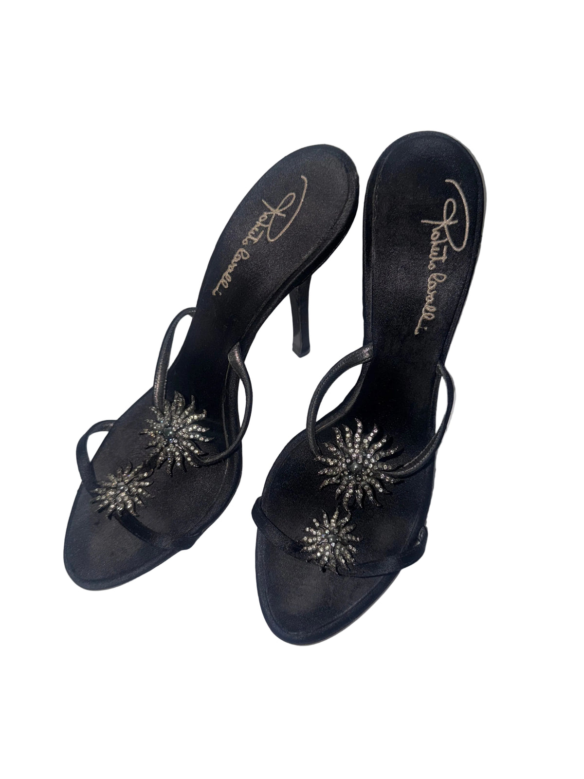 Roberto Cavalli 2000s Starburst Heels - 38/38.5