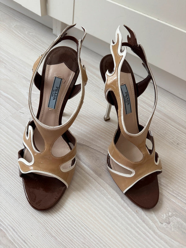 Prada Flame Heels - 38