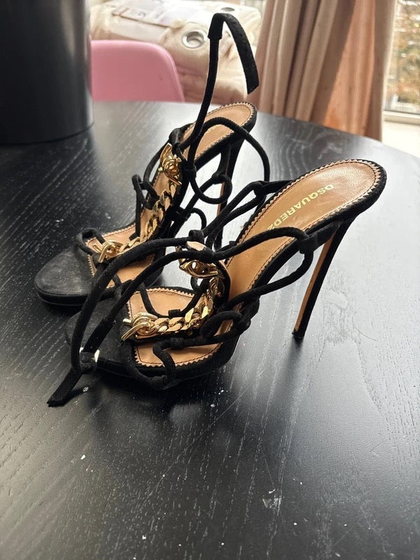 Dsquared2 Chain Heels - 39