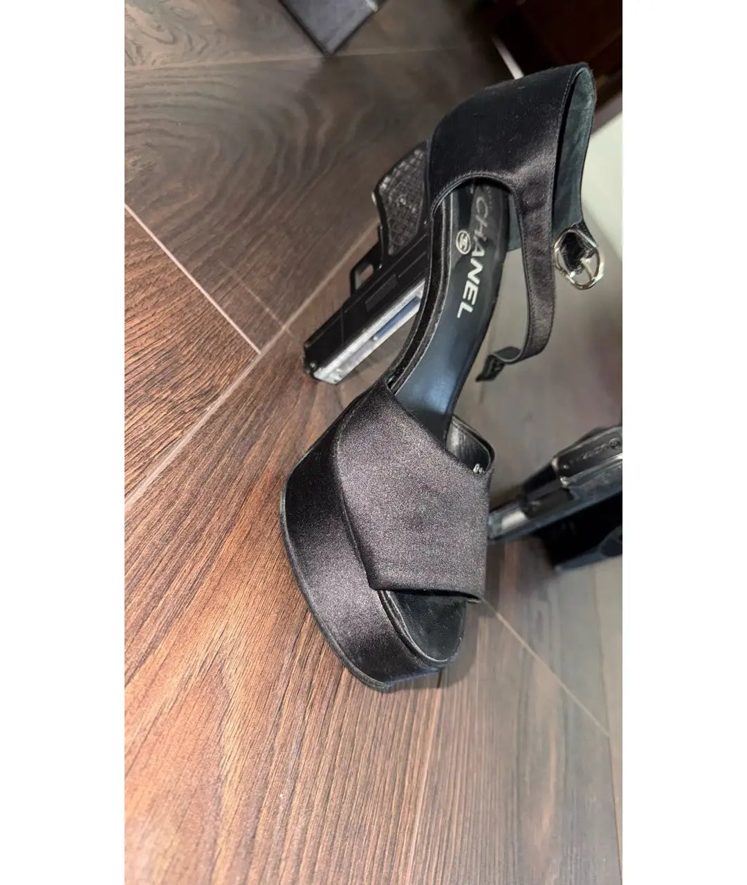 Chanel Miami Vice Gun Heels - 38