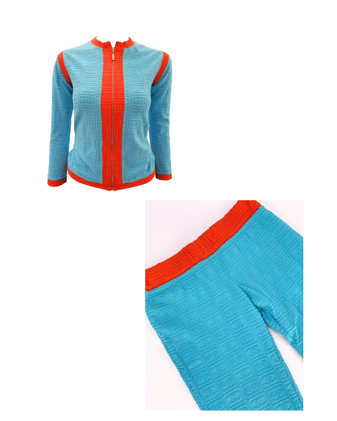 Chanel Sport Towelling Pants - M