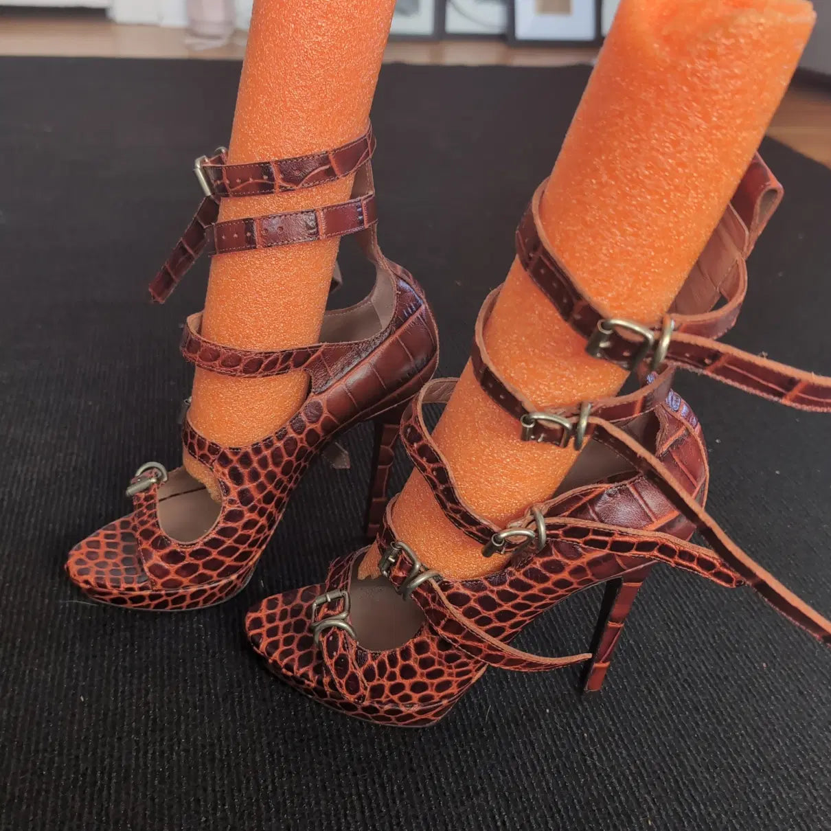 Vivienne Westwood Crocodile ss14 “Carrie” Heel Brand New- 36/36.5