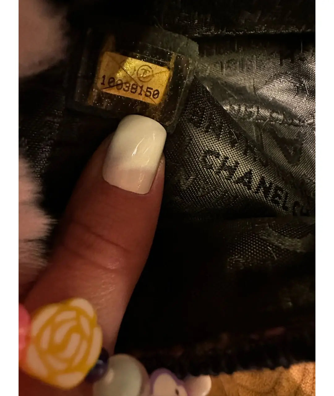 Chanel Fantasy Fur and Tweed Mini Classic Flap Bag