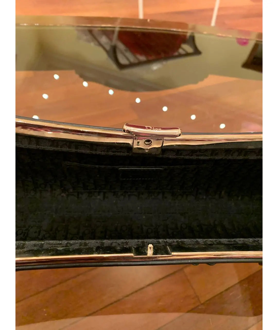 Dior Bondage Clutch and Chain Bag