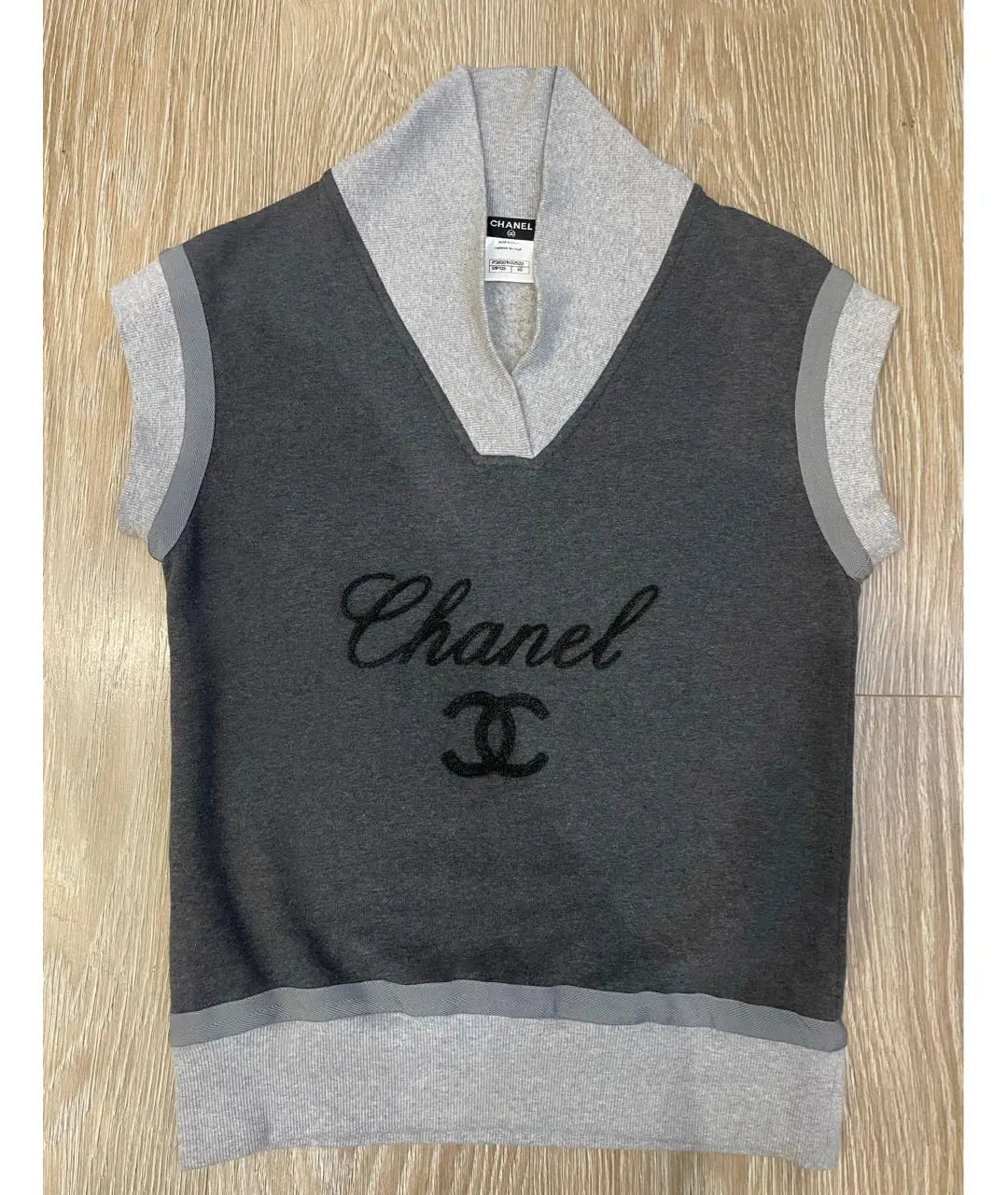 Chanel Cotton Knit Vest - S + L