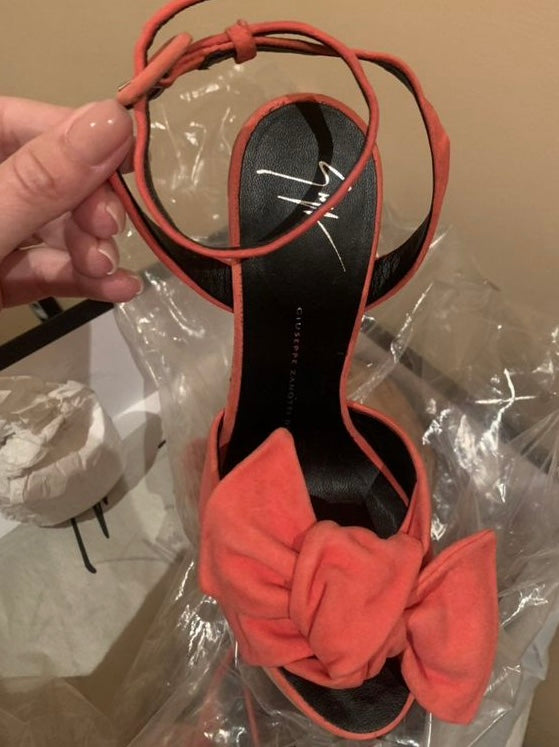 Giuseppe Zanotti Cork Platform Heels Brand New - 38