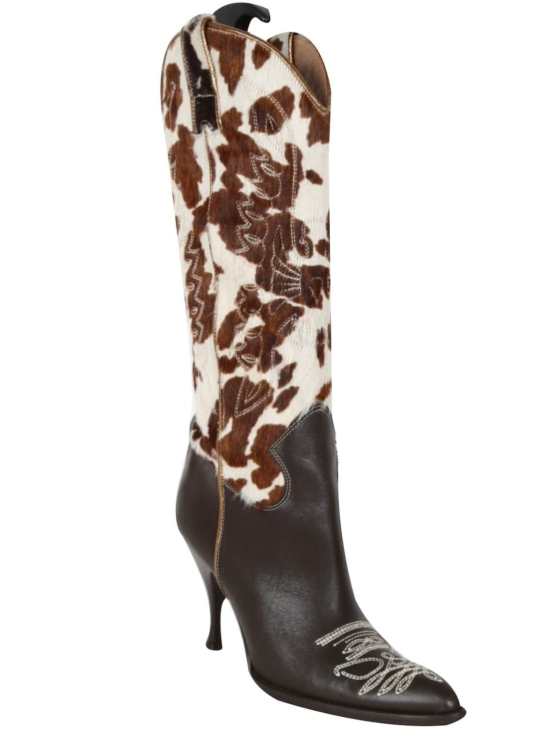 Dolce & Gabbana 2004 Pony Hair Cowboy Boots - 39