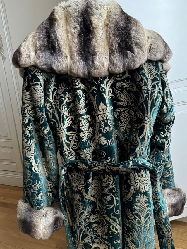 Roberto Cavalli F/W 2006 Chinchilla Fur Coat - S