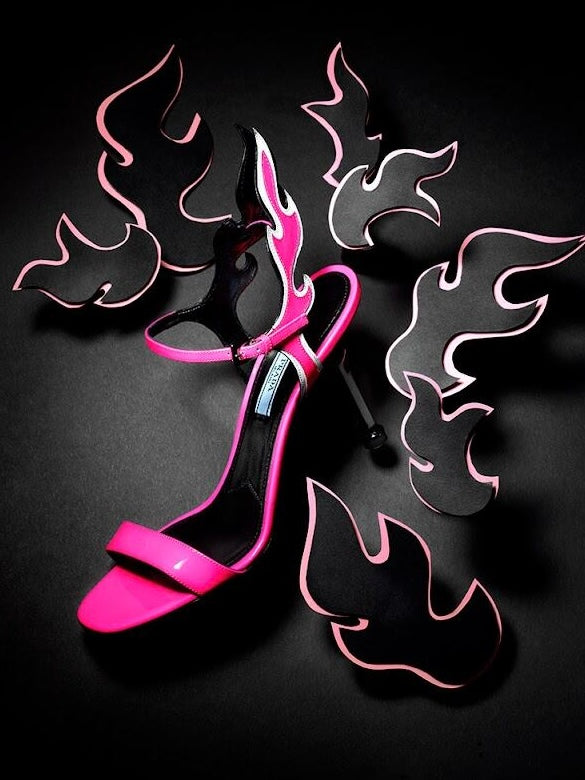 Prada Flame Heels - 37