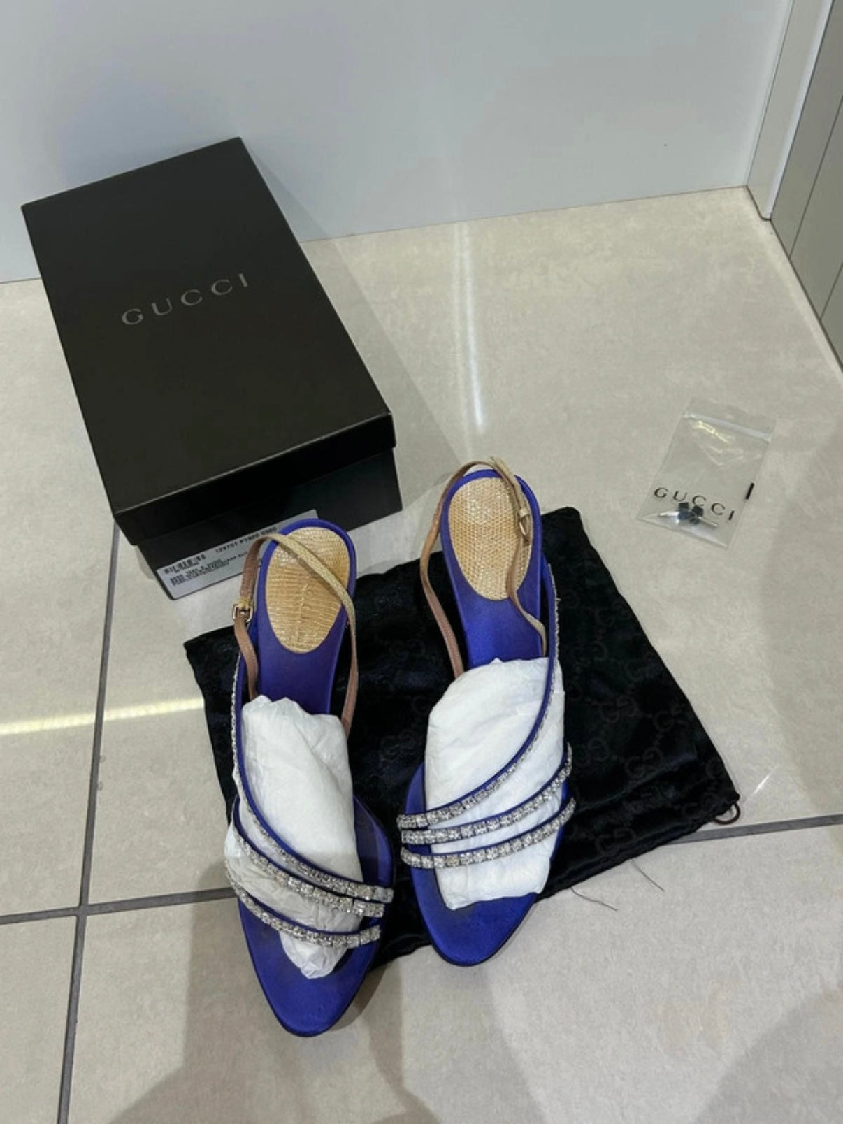 Gucci by Tom Ford Bamboo Croc Heels - 38