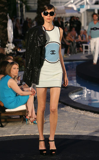 Chanel 2009 Cashmere Mini Dress - S + M