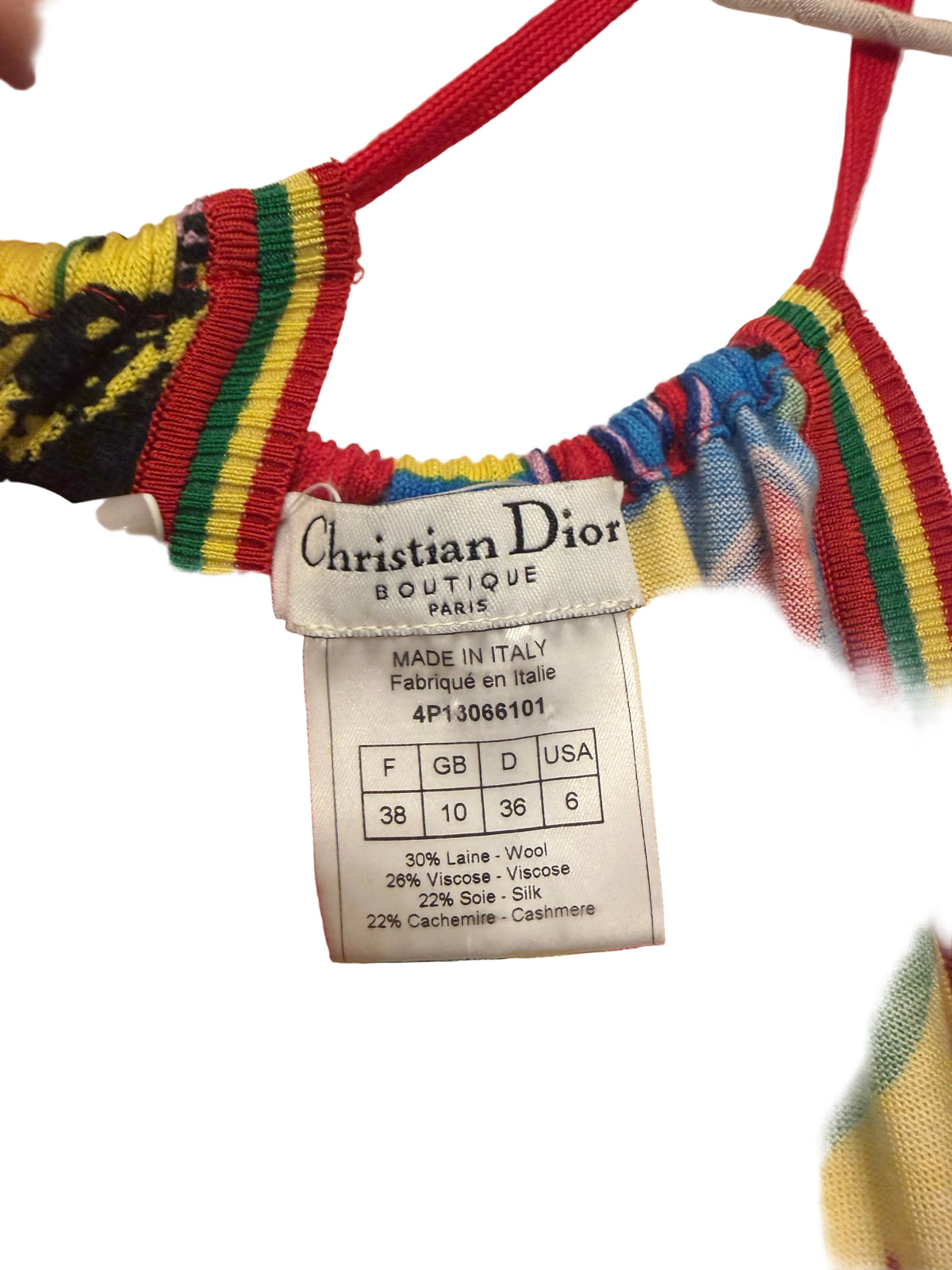 Dior Rasta Mania Dress - S/M