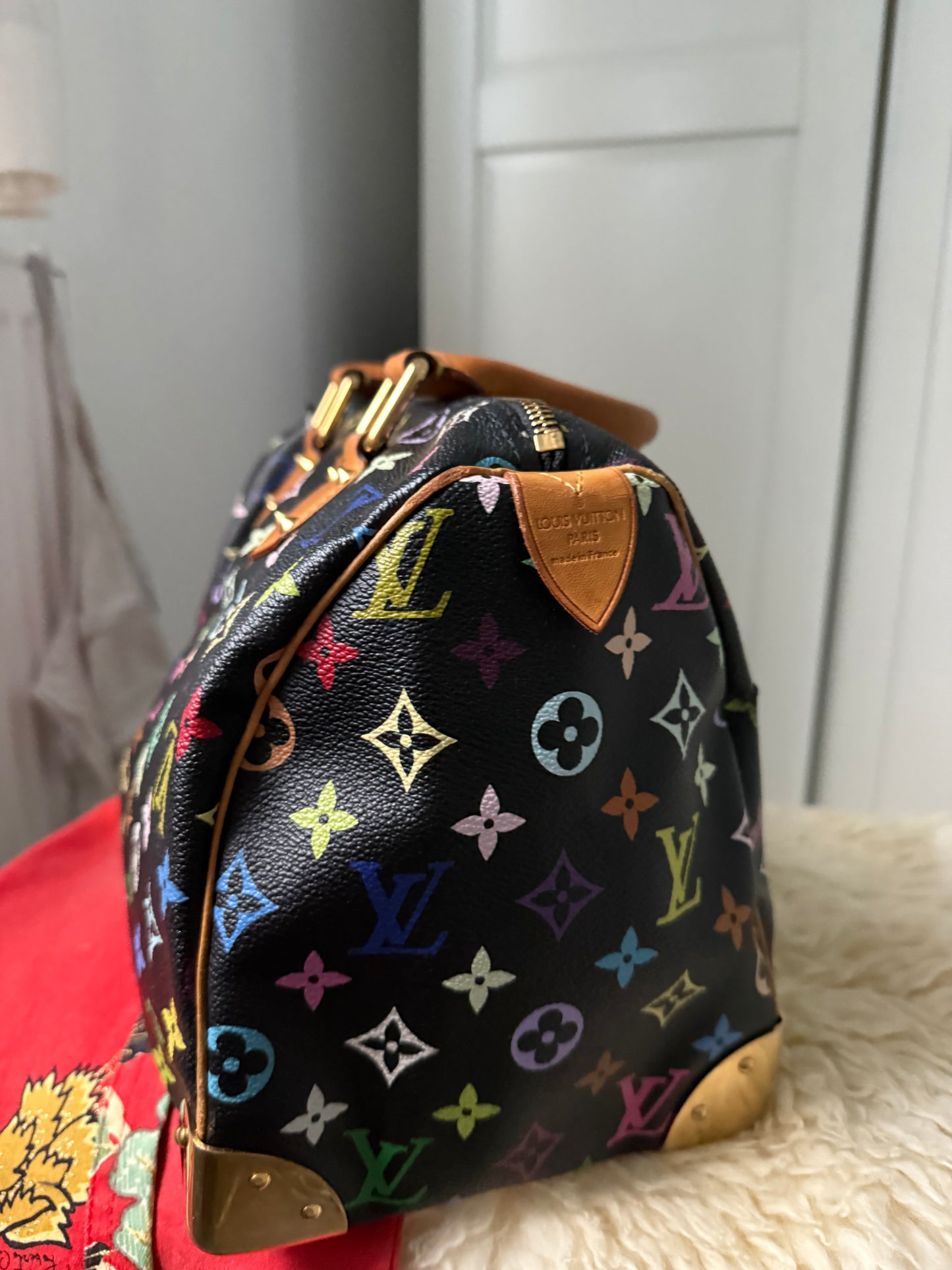 Louis Vuitton x Takashi Murakami Monogram Speedy 30