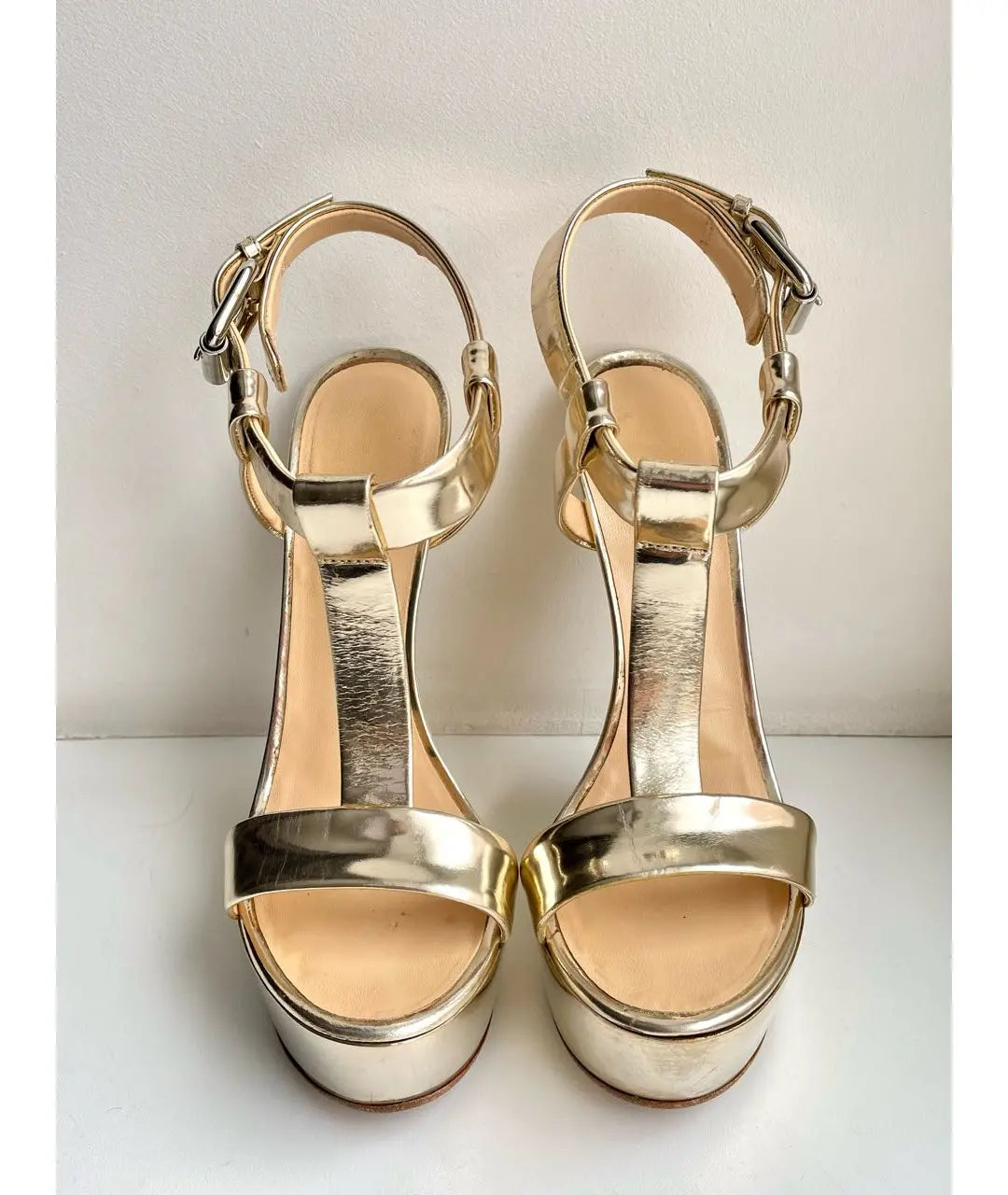Giuseppe Zanotti T-strap Wedge Heel - 38/39