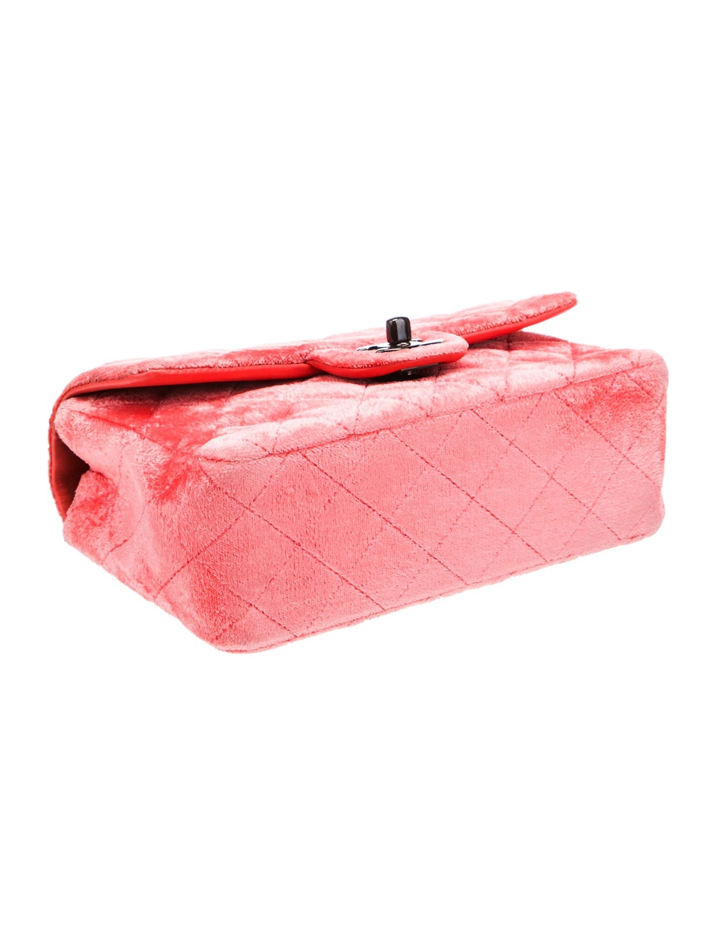 Chanel Velvet Rectangular Mini Classic Flap Bag