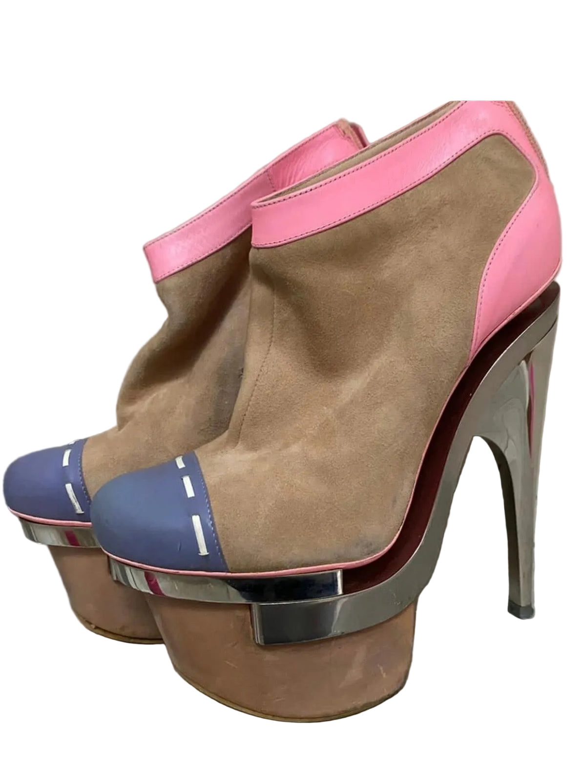 Versace SS 2010 Platform Heels - 37
