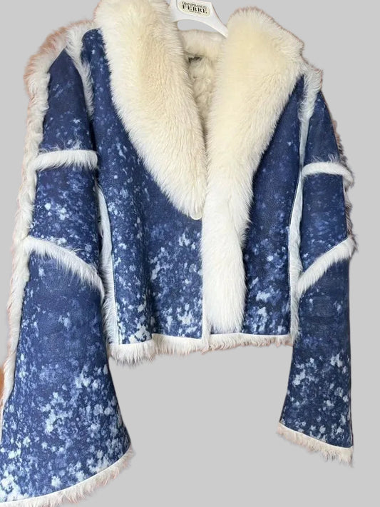 Roberto Cavalli F/W 2001 Shearling & Fox Fur Jacket - M