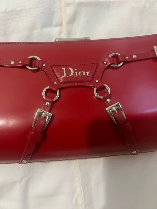 Dior Bondage Clutch and Chain Bag