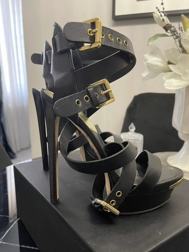 Dsquared2 Buckle Heel - 37