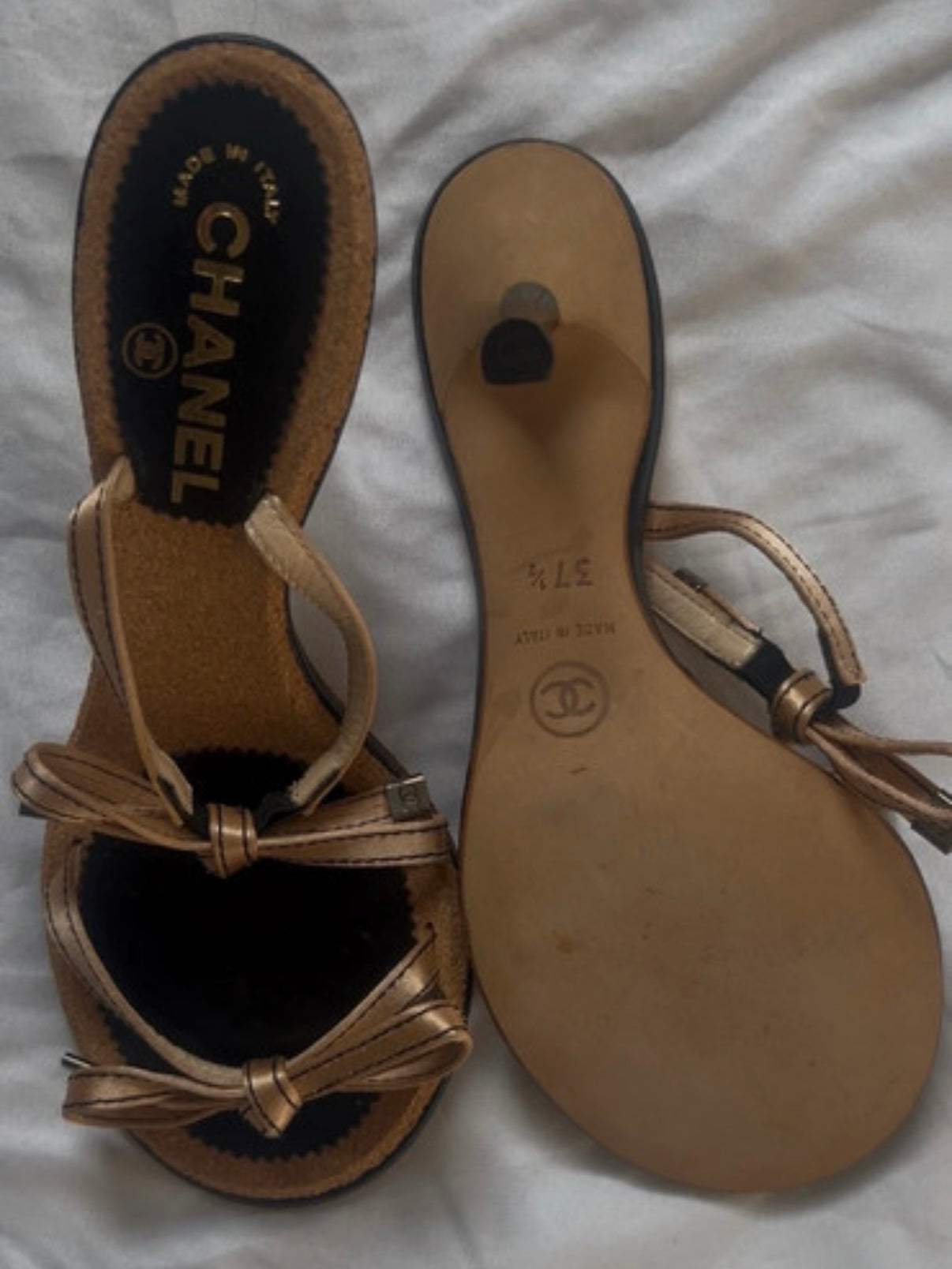 Chanel Bow Heels - 37.5