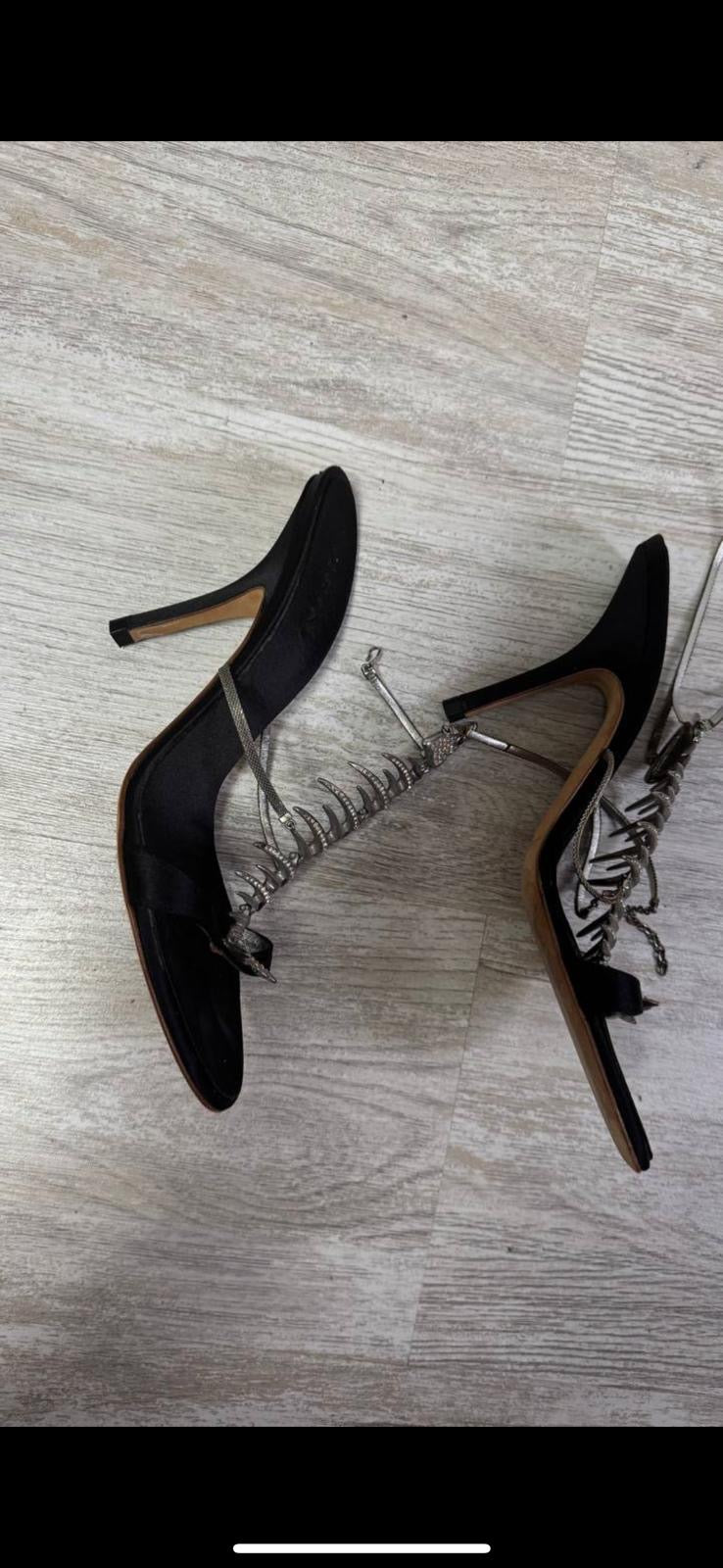 Giuseppe Zanotti Fishbone Heels - 39/39.5