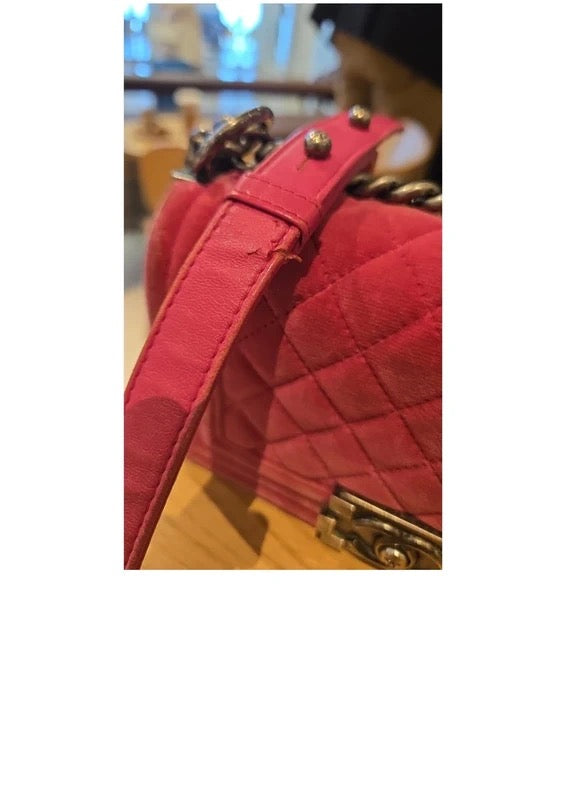 Chanel Mini Boy Bag Velvet