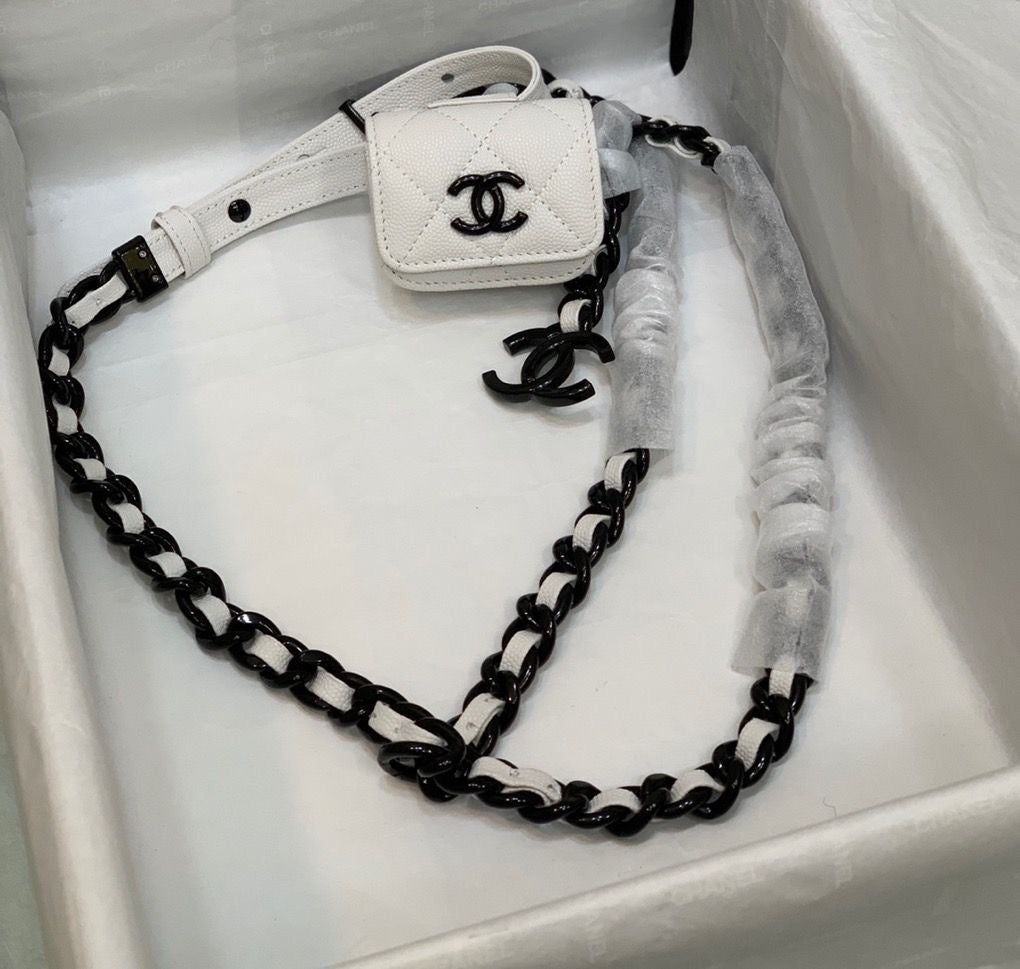 Chanel Lambskin Chain Belt with Bag