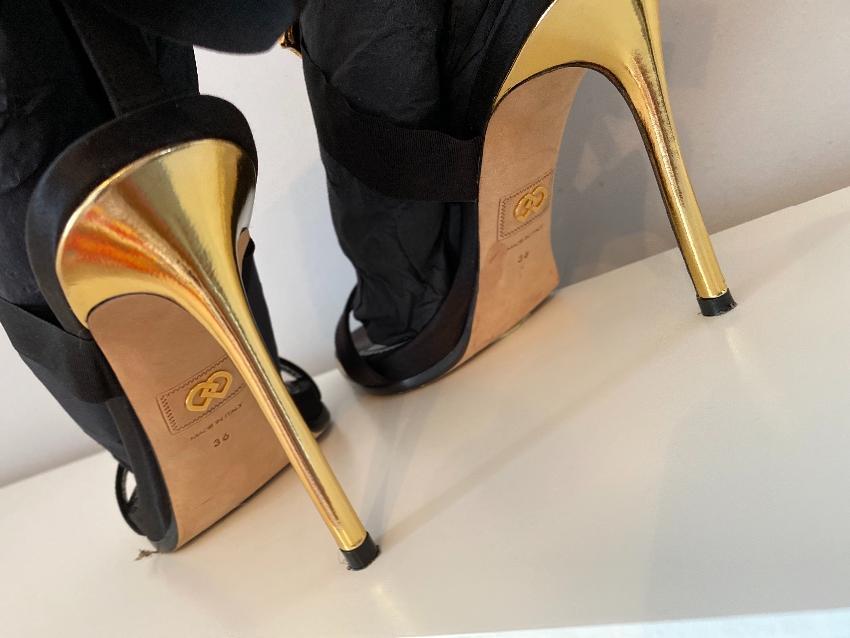 Dsquared2 Treasure Ribbon Heels - 36
