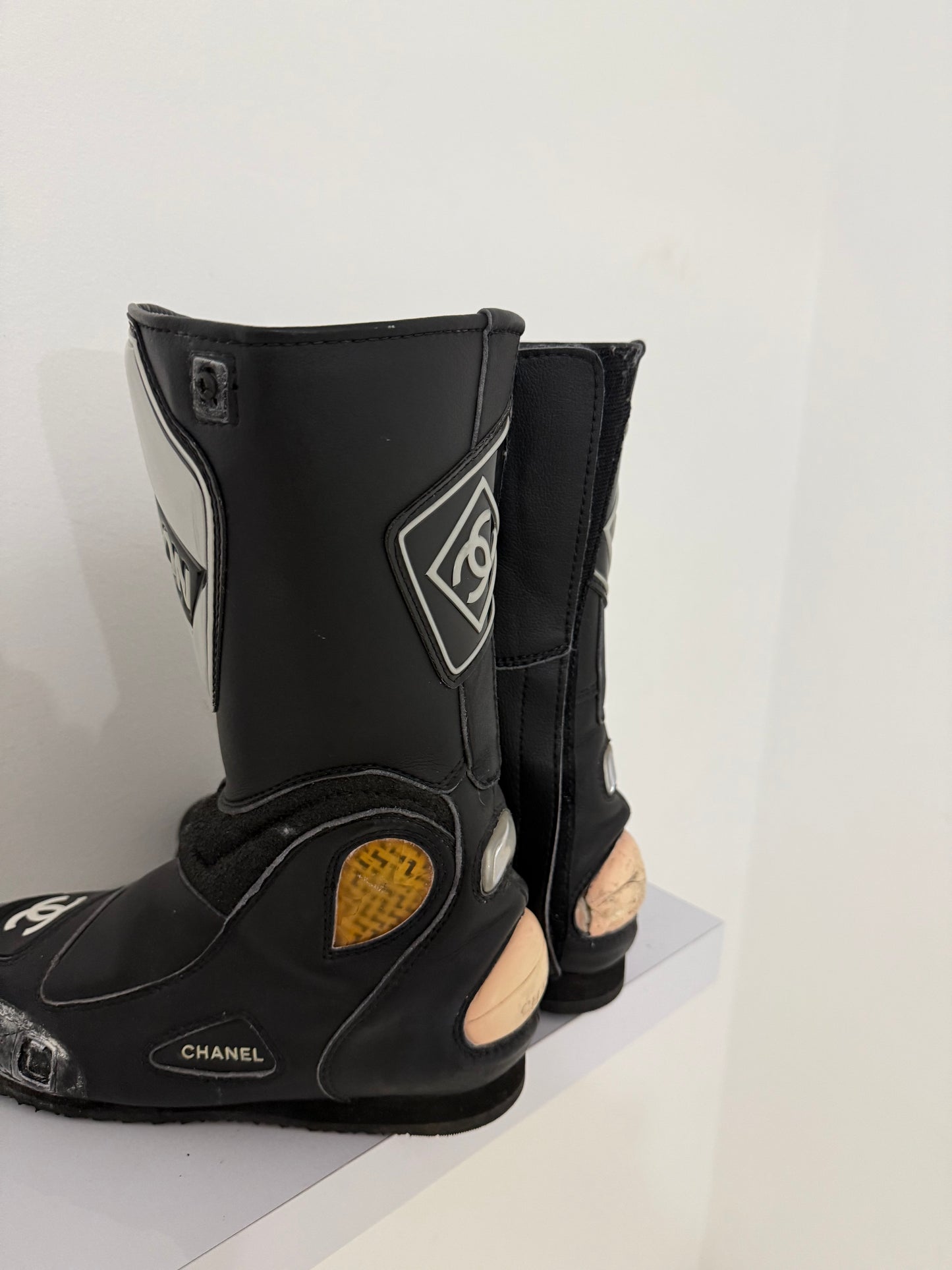 Chanel Cambon Moto Boots - 39