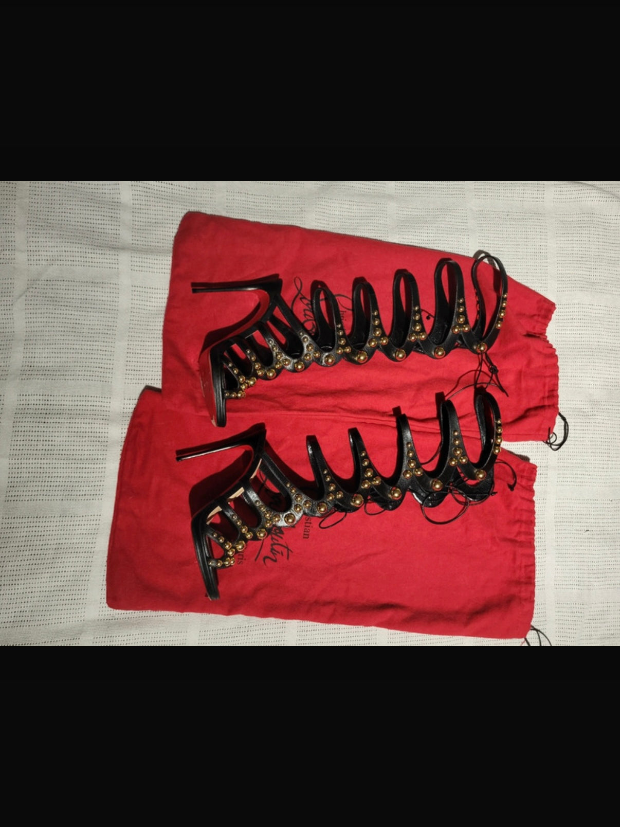 Christian Louboutin Amazboutiful 120 Lace up - 38