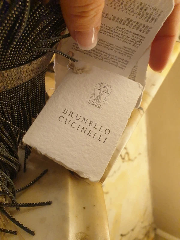 Brunello Cuccinelli Ostrich Feather Heels Brand New - 37