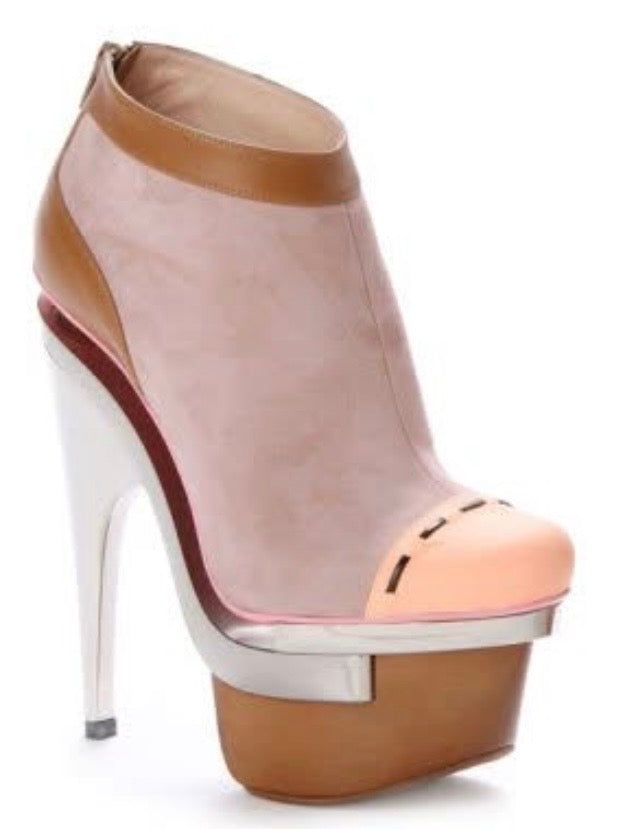 Versace SS 2010 Platform Heels - 37 + 38