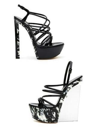 Casadei Marble Heels - 40