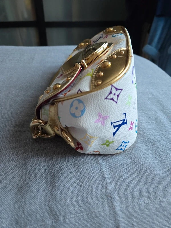 Louis Vuitton Marilyn Bag with Gold Detailing